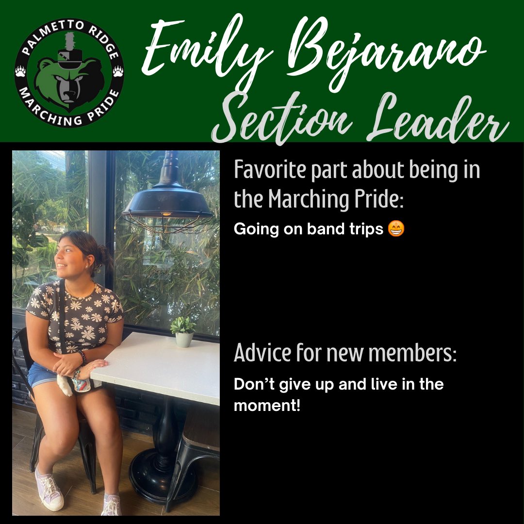 Palmetto Ridge Bands tweet media