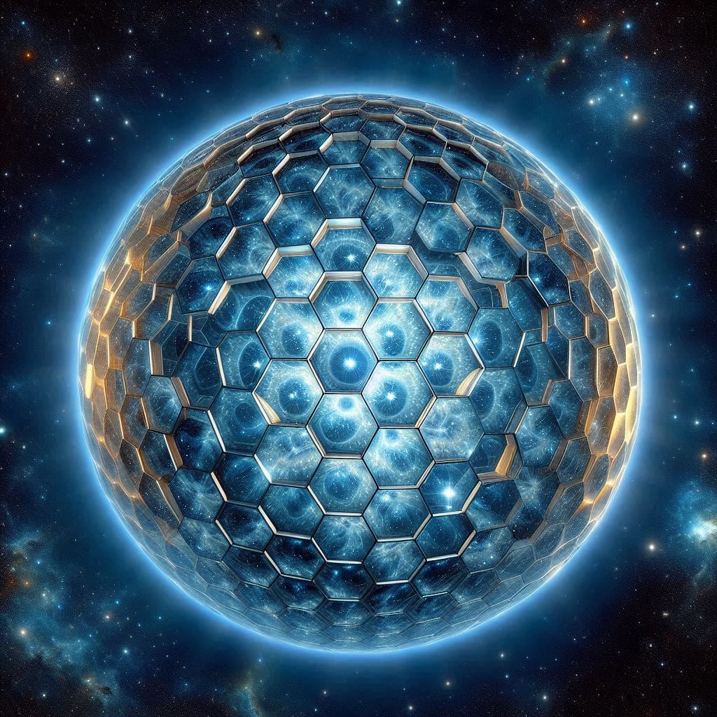 OGCanadianKing's tweet image. I&apos;m making Dyson Spheres again and I really like these ones #AiArt #AiScience