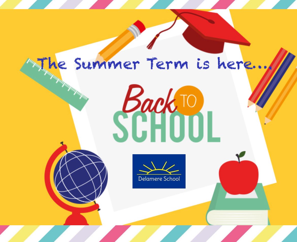 We can’t wait to welcome everyone back to School tomorrow for the Summer Term.