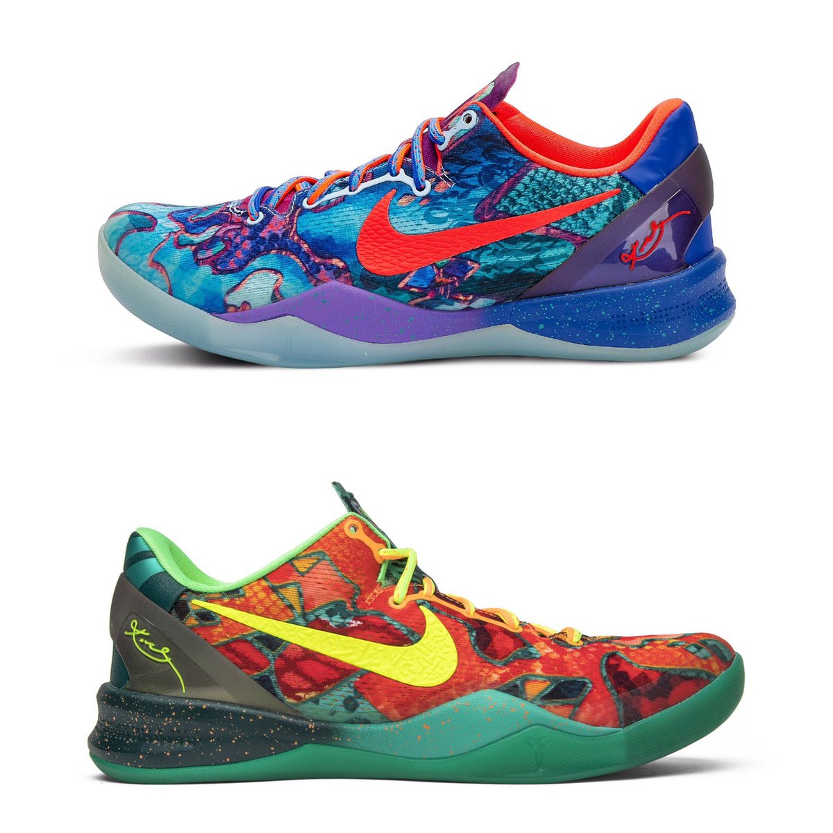 nicekicks's tweet photo. The Nike Kobe 8 Protro “What The Kobe” is rumored to be releasing Summer 2025 👀🐍🔥 https://t.co/PomXehgxr3