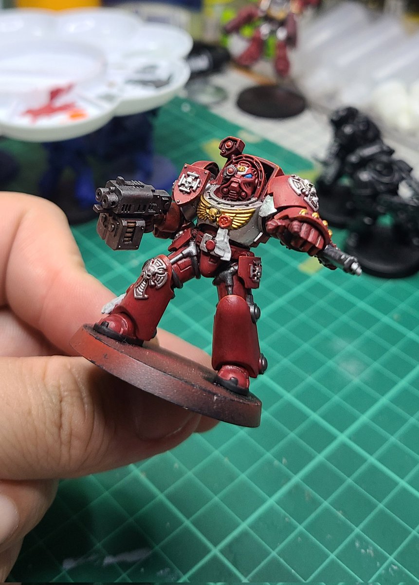ColemanR42's tweet photo. Small touchups on my Terminator Sgt

#warhammer40k https://t.co/GIlj28YPoQ