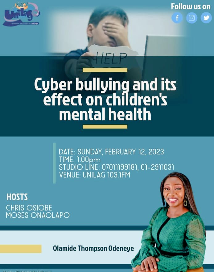 Bringing this back from our conversations in 2023

Cyberbullying can have serious effects on children's mental health, including:
- Anxiety and depression
- Isolation and loneliness
- Low self-esteem and confidence
- Suicidal thoughts and behaviors