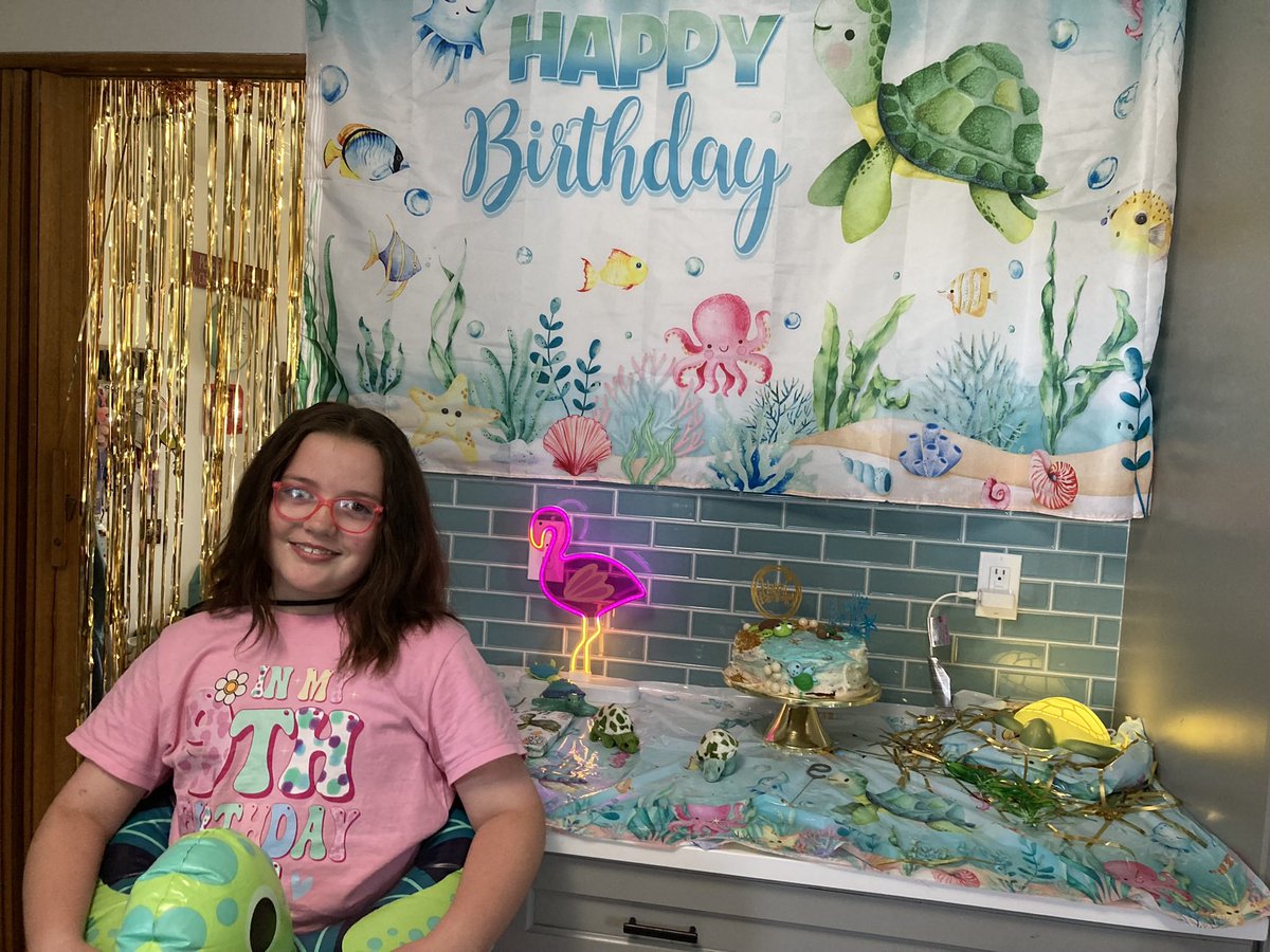 loveforlattes's tweet photo. My Hadley Hope is 9 today on the 9th! Her golden birthday! She’s sassy, shy, funny, smart, has never been a good sleeper, but is oh so fun to be around! I’m so thankful Hads is mine! #FETbaby #HadsHope #sameIVFcycleashertwinsisters #frozenembryo #goldenturtletheme https://t.co/NoLayI5Hnv