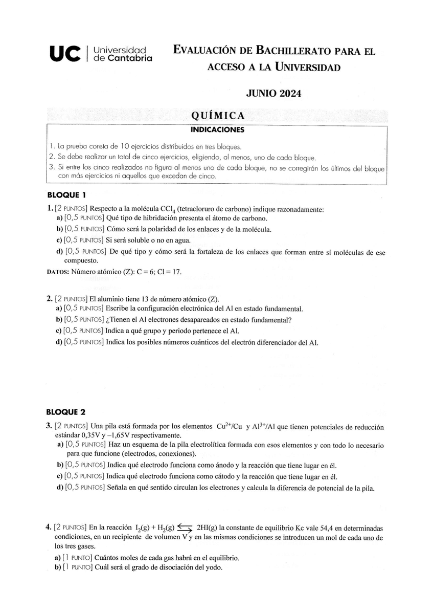 fqmente's tweet photo. 🎓 Gracias a Enrique Ortega González, ya tenéis disponibles las soluciones de los exámenes de #Física y #Química de #EBAU #Cantabria Junio 2024:

- Física: https://t.co/4bahUJZ8rX

- Química: https://t.co/c5H1D5SoGa https://t.co/VJQ3gAQsI1