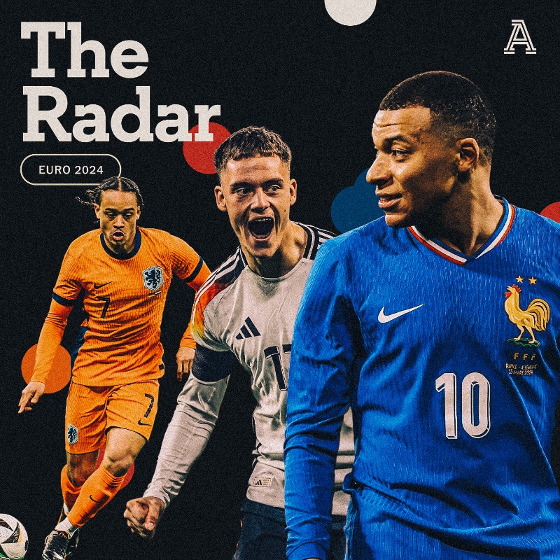 TheAthleticFC's tweet photo. Welcome to The Radar — your scouting guide for Euro 2024.

We’ve profiled 50 players — ticking all 24 nations — and there are data visualisations on each.

From Kane and Mbappe to Sesko and Sudakov, there are established stars... and ones on the rise.