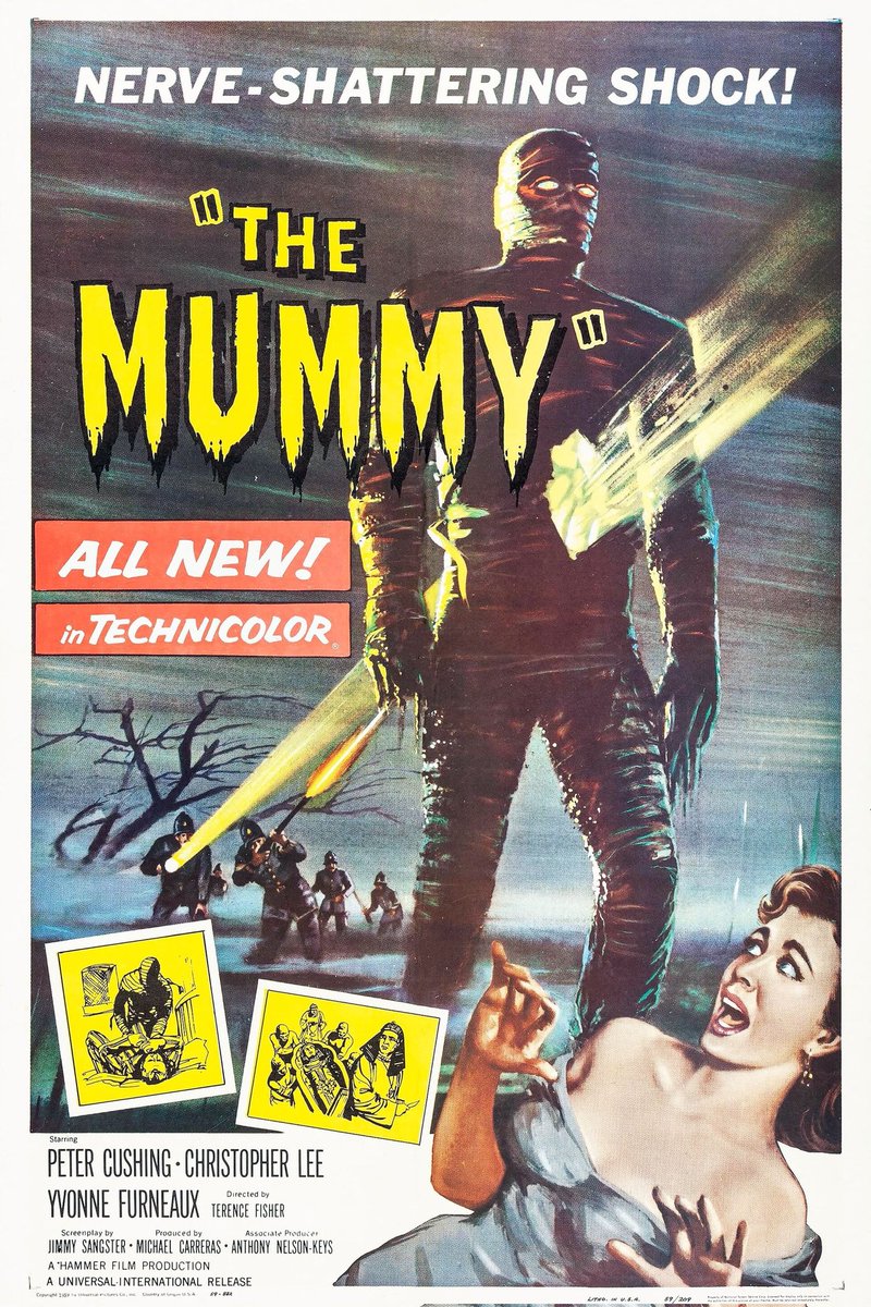 LionelTwigg's tweet photo. The Mummy (1959) is on #LegendExtra tonight at 9pm if you can receive the channel. Perfect Sunday evening telly! 😍 https://t.co/mSFhdSrArO
