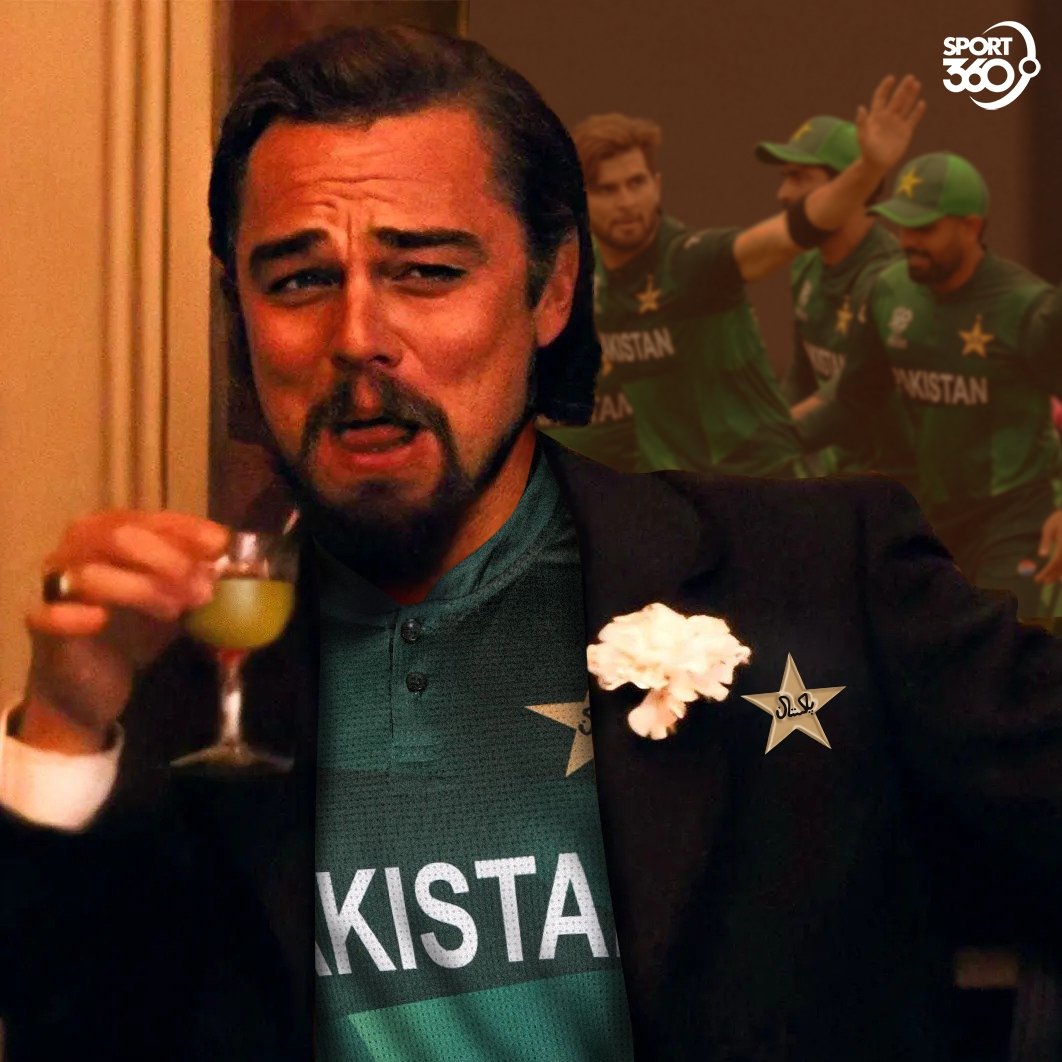 Sport360's tweet photo. Pakistan doing Pakistan things after the USA loss 🧂😬

They bowl out India for 119 🎯

#INDvPAK #T20WorldCup https://t.co/FrAJ4wn0G8