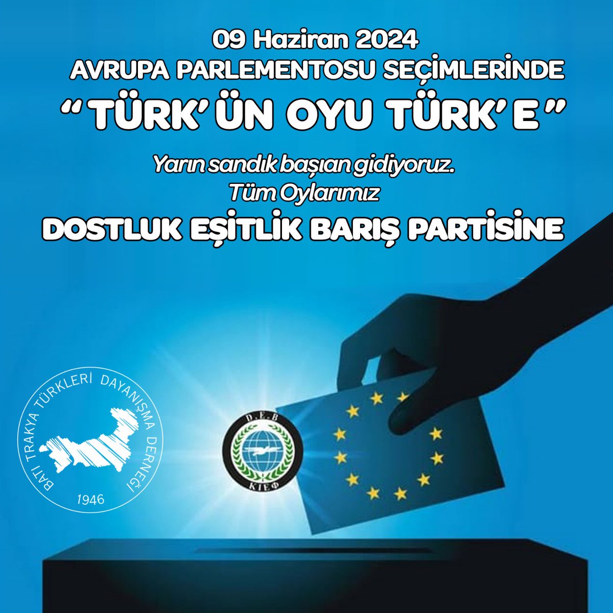DrMehmethsngl's tweet photo. Teşekkürler Batı Trakya Türk Azınlığı. 2014 ve 2019'da olduğu gibi yine tek yürek olarak DEB Partisine sahip çıktığınız için.

Alttaki harita an itibari ile Yunanistan İçişleri Bakanlığının 2024 Avrupa Parlamentosu Seçim Sonuçlarını yansıttığı seçim sonuç ekranının haritasıdır. 

Batı Trakya Türk Azınlığının yoğun yaşadığı Gümülcine ve İskeçe İllerimizin farklı renge boyanması demek, Yunan Devlet Politikası olarak siz ne derseniz deyin "BİZ AZINLIK OLARAK TÜRKOĞLU TÜRK'ÜZ" diye haykırmak demektir.

"TÜRK'ÜN OYU TÜRK'E" dedik ve azınlık toplumu gereğini yaptı. 

Milletvekili çıkaramayacağımızı bile bile Gümülcine ve İskeçe'de DOSTLUK EŞİTLİK BARIŞ PARTİSİNİ 1. Parti yaptı.

Hem Atina, hem Brüksel sizce bundan daha net bir cevap olabilir mi?