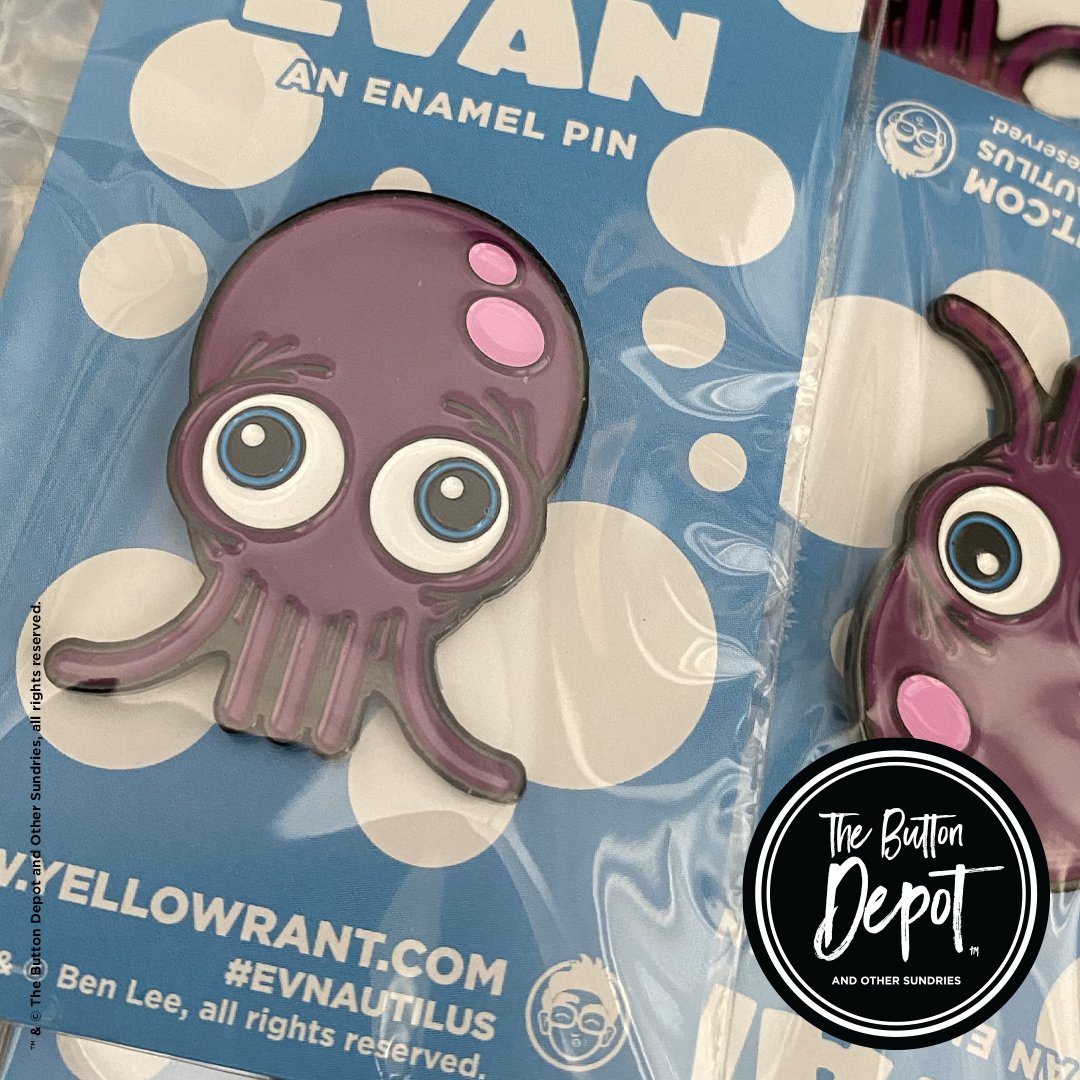 ButtonDepot412's tweet photo. Who doesn't love the creatures of the sea? Get this enamel pin &amp; more at: https://t.co/aIxr0FYfNV
.
.
.
#ButtonDepot #Etsy #EnamelPins #EVNautilus #OceanLife #biology #MadeByCooper #illustration #anime #chibi #kawaii #DigitalArt #SmallBusiness #KC #AAPI #octopus #ShopSmall https://t.co/joThaLZ2aS