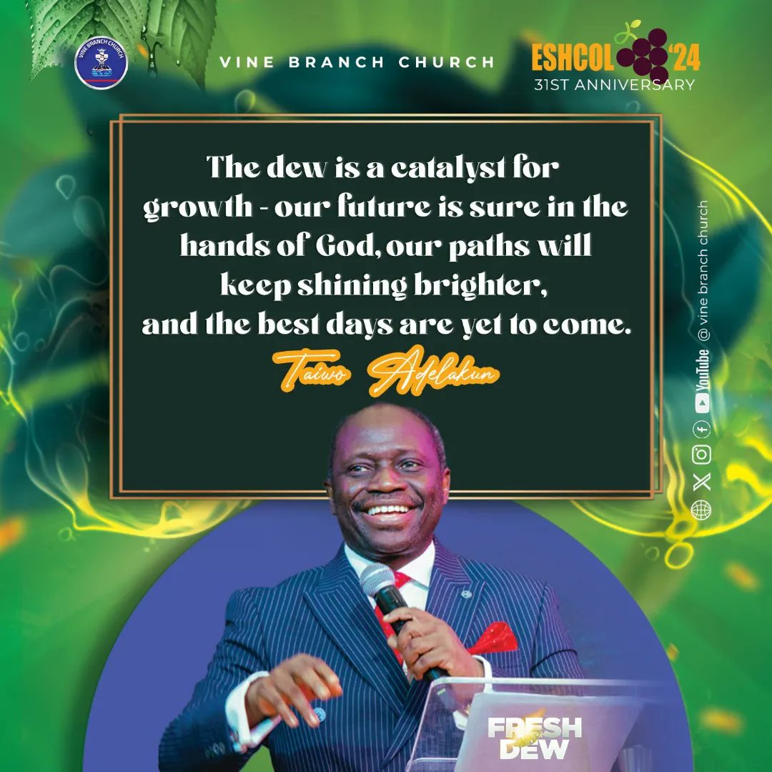 VBCmokola's tweet photo. #Grandfinale
#ESHCOL2024
#FreshDew
#31stanniversary
#VBCMokola
#VineBranchChurch
#Ibadan https://t.co/wTUWQkDfep