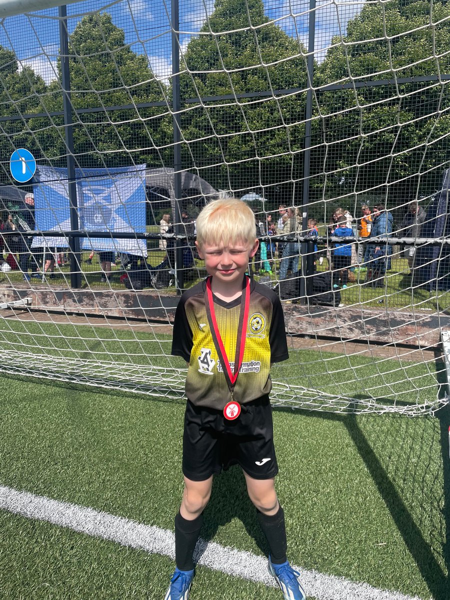 DeniseMcCaffer5's tweet photo. What a weekend! Football tournament today and ceremony at Hampden yesterday. Jacob won coaches player of the year 2015. Super proud of his achievement in his first season.  ⚽️ 🏆 @WoodheadPrimary https://t.co/83PB0kwZYN