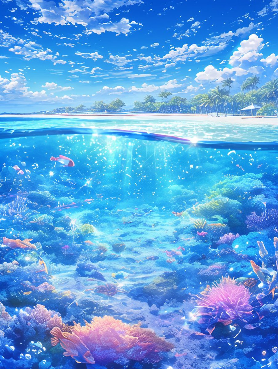 AI_S_love_'s tweet photo. #壁紙 #wallpaper #フリーイラスト #TRPG素材 #配信素材 #Vtuber素材 #IRIAM

リスナーさん達を巻き込んで
楽しく真夏のバカンスだ！🏖😎✨️ https://t.co/znb6TnPFBN