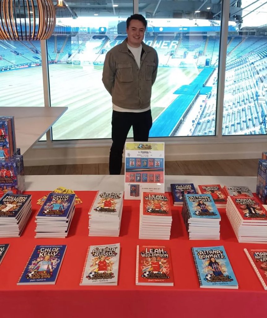 _HarryMeredith's tweet photo. Was great to attend the LWGFL awards at the King Power Stadium today. Congratulations to all of the talented players! #footballbooks #award #leicestercity #womensfootball https://t.co/p3d0IDgTcl