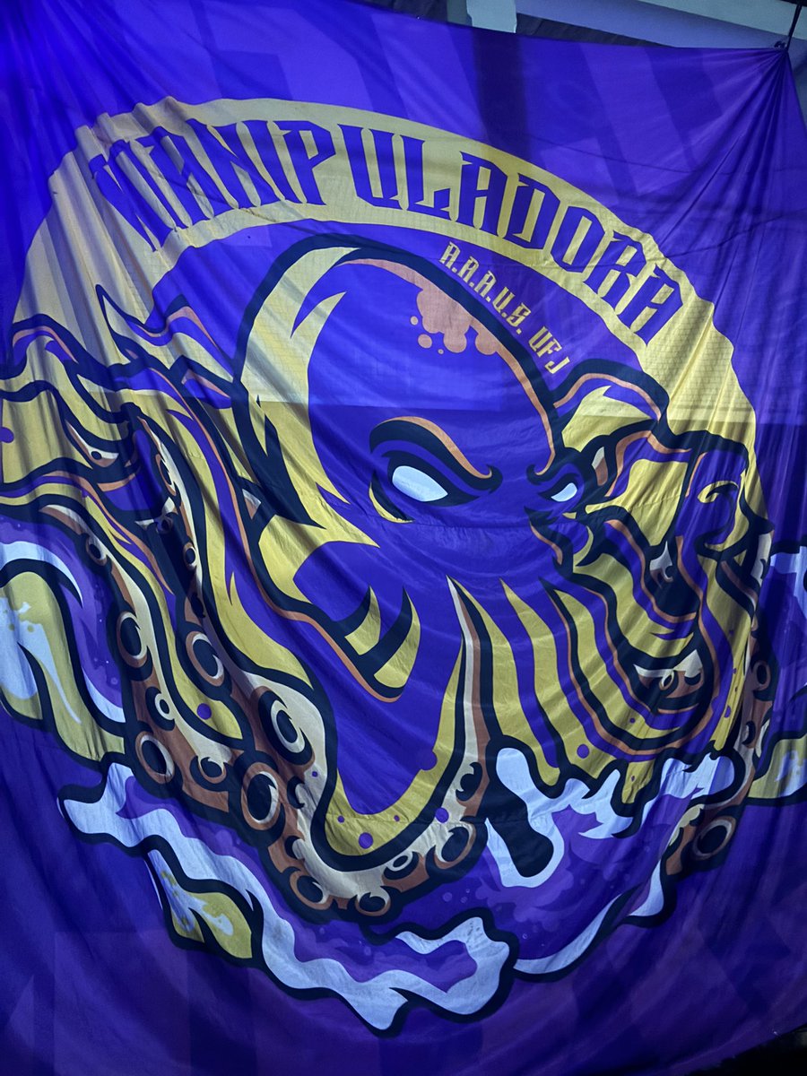 manipuladoraufj's tweet photo. enfim, mais uma noite em que o polvo fez história 🐙💜💛 
e a próxima vai ser melhor ainda 👀 https://t.co/jUBqDSNctx