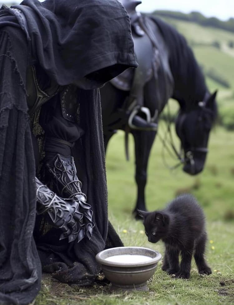ToIkienverse's tweet photo. Hasta los Nazgûls tienen su corazoncito... https://t.co/SdPRD6eUq6