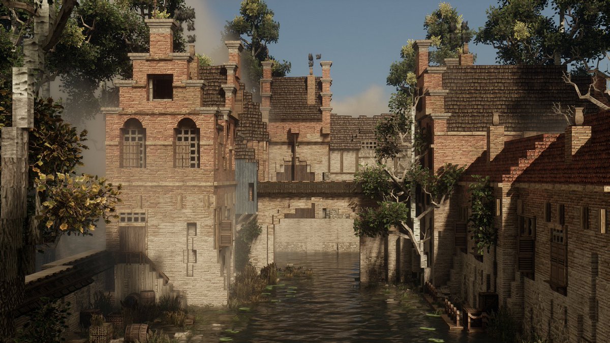Summer 1629 - The Netherlands, build in Minecraft
