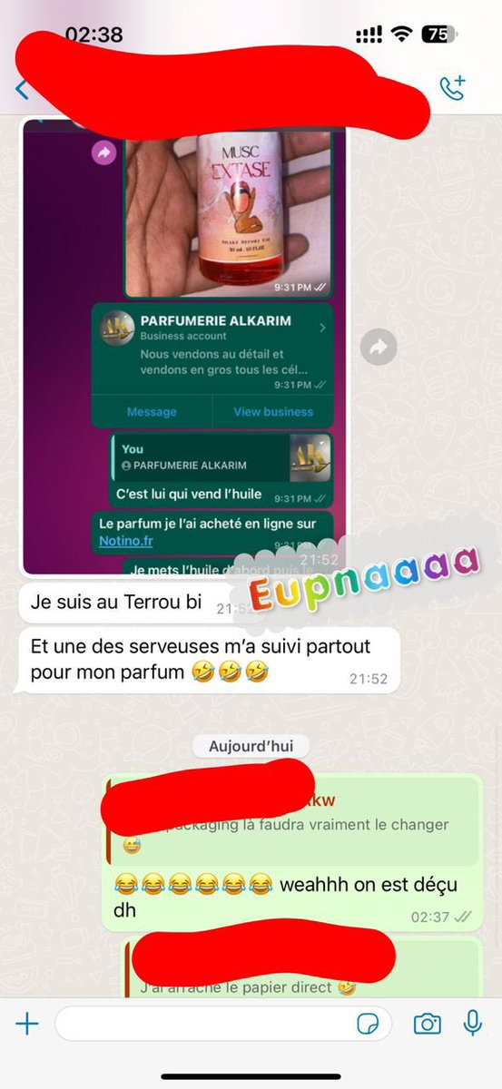 Parfumerie_ak's tweet photo. https://t.co/xjtx5wq93C 
Quelques retours sur notre délicieuse huile extase  ❤️‍🔥 https://t.co/ZcmX2lGEHw