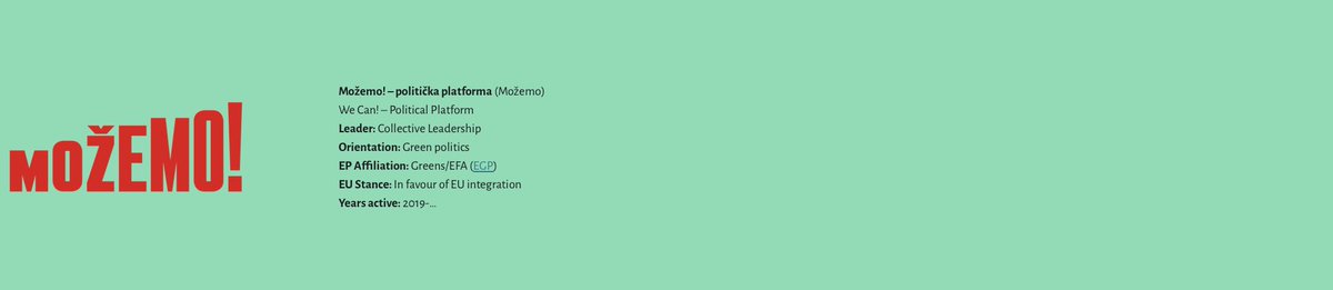 Croatia, European Parliament election: tonight’s 7 PM CEST Ipsos exit poll shows that the green Možemo! (Greens/EFA) is set to enter the European Parliament for the first time with 5.84% of the vote, surpassing the 5% threshold and gaining one seat. 

Special election page: