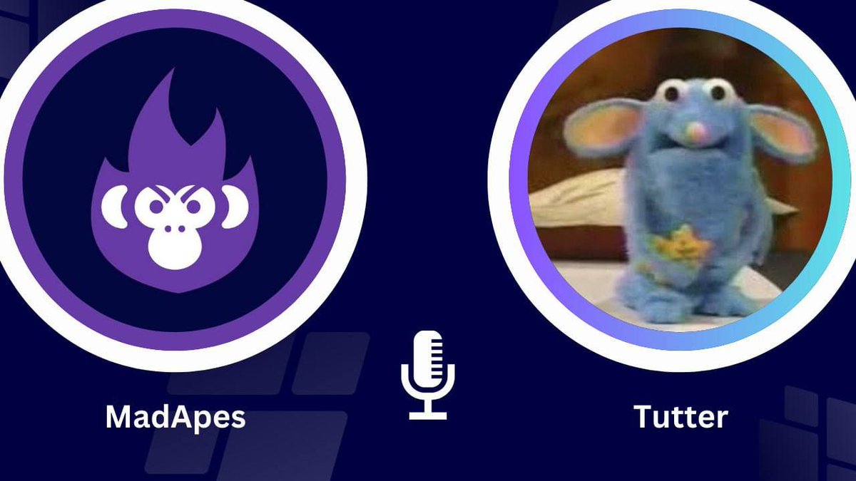 tuttercoin's tweet photo. AMA (🔥 BASE) Tutter!

AMA in 5 minutes on MadApes Calls!
Community rewards  🎁

📍 Where: https://t.co/2nYz42L5zk
📅 When: Sunday 6 PM UTC
🔈 https://t.co/gR5yd1LfgC

TG: https://t.co/WN6gk6JynS
WEB: https://t.co/KX3n5kBdKi https://t.co/OPcG8cczFy