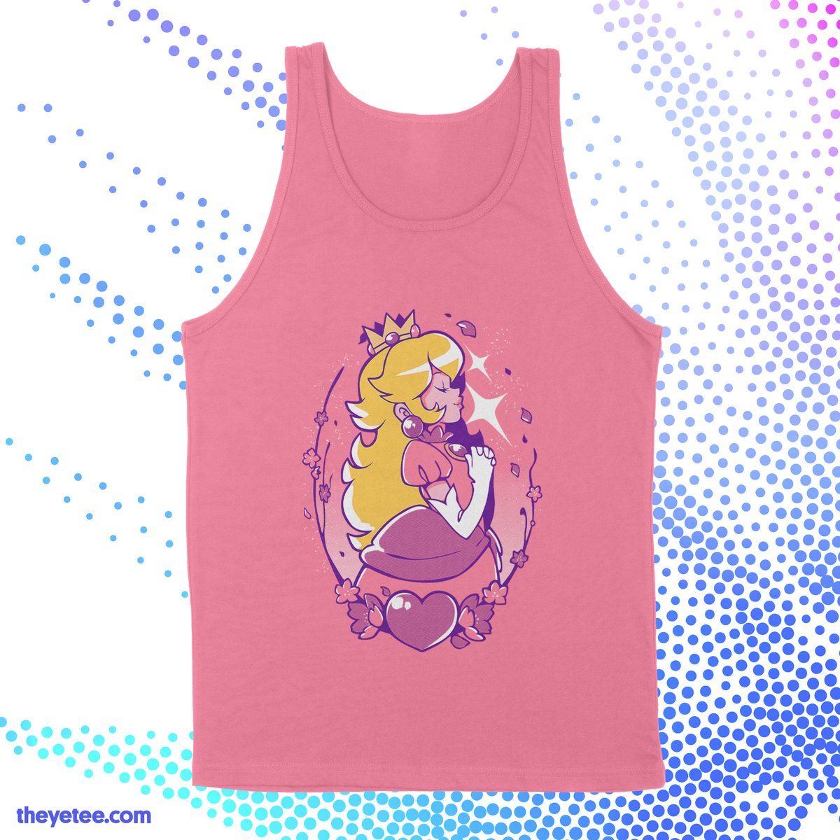 ピーチ姫 「Anybody else in the mood for some cake? 」|The Yetee 🌈のイラスト