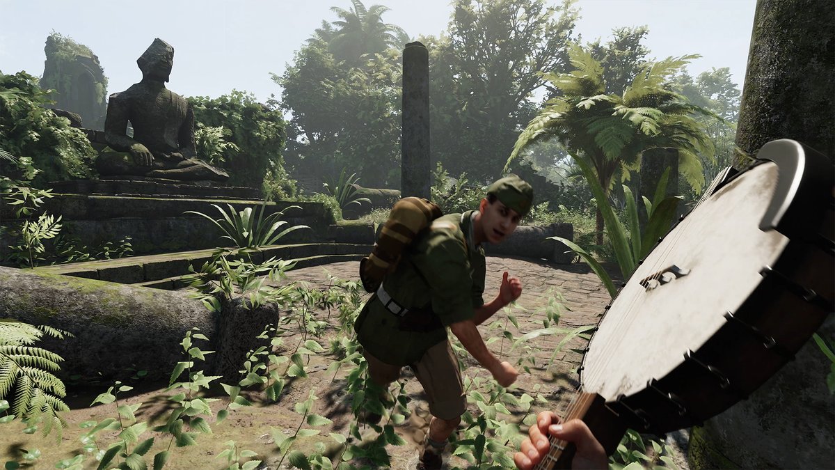 XBOXGamePass's tweet photo. never realized Indiana Jones was a musician too, the man does it all https://t.co/l27u2lxRSR