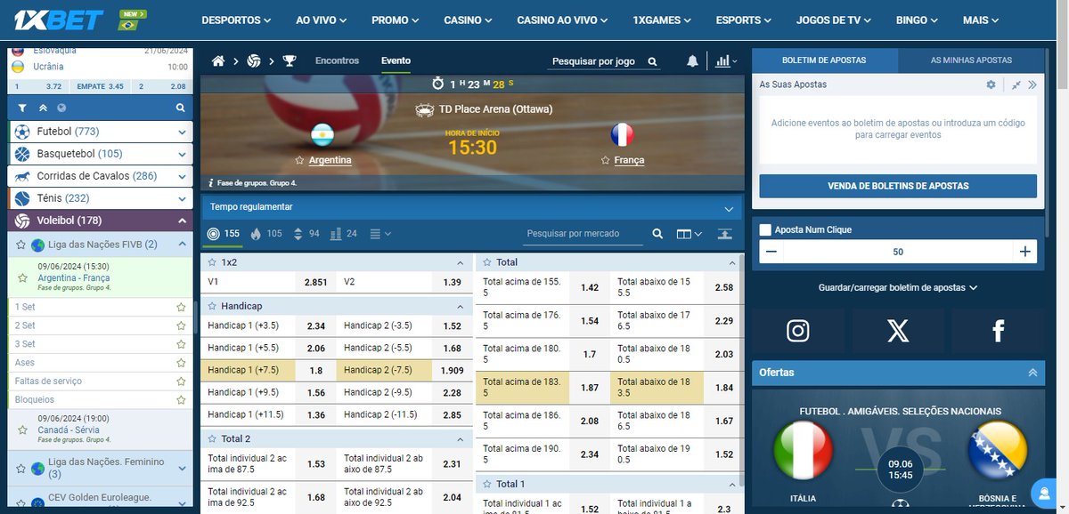 QGdoVolei's tweet image. 📈 Argentina ou França?

Seu palpite pode te render muito com a 1xbet!

Quer fazer suas apostas e ainda ganhar 130% de bônus no primeiro depósito de até R$ 1200,00? Com a 1xBet, você pode! Use o nosso código especial "QGDOVOLEI" 

🔗 Acesse agora e comece a apostar:…