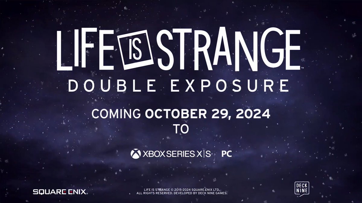 Wario64's tweet photo. Life is Strange - Double Exposure out Oct 29th https://t.co/THU2TZNdnJ