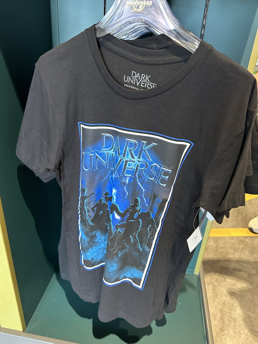 ExpThemePark's tweet photo. Dark Universe Merchandise inside the Epic Universe tribute store. @UniversalORL https://t.co/p8FbeUU5oG