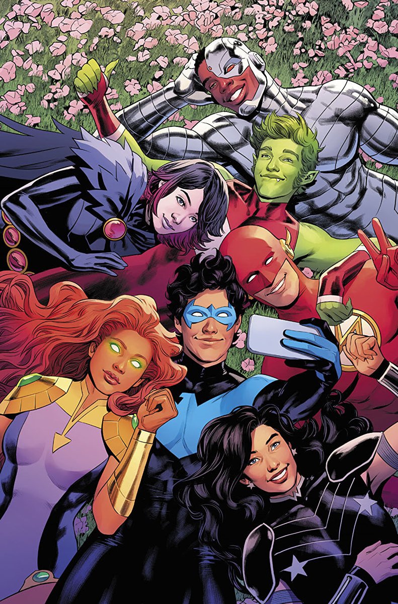 Adri_365's tweet photo. Melhores histórias para quem quer começar a ler os Jovens Titãs: 🦸‍♂️🔥⚡🐦‍⬛🦖⚖ [Thread] https://t.co/N06uarLIB2