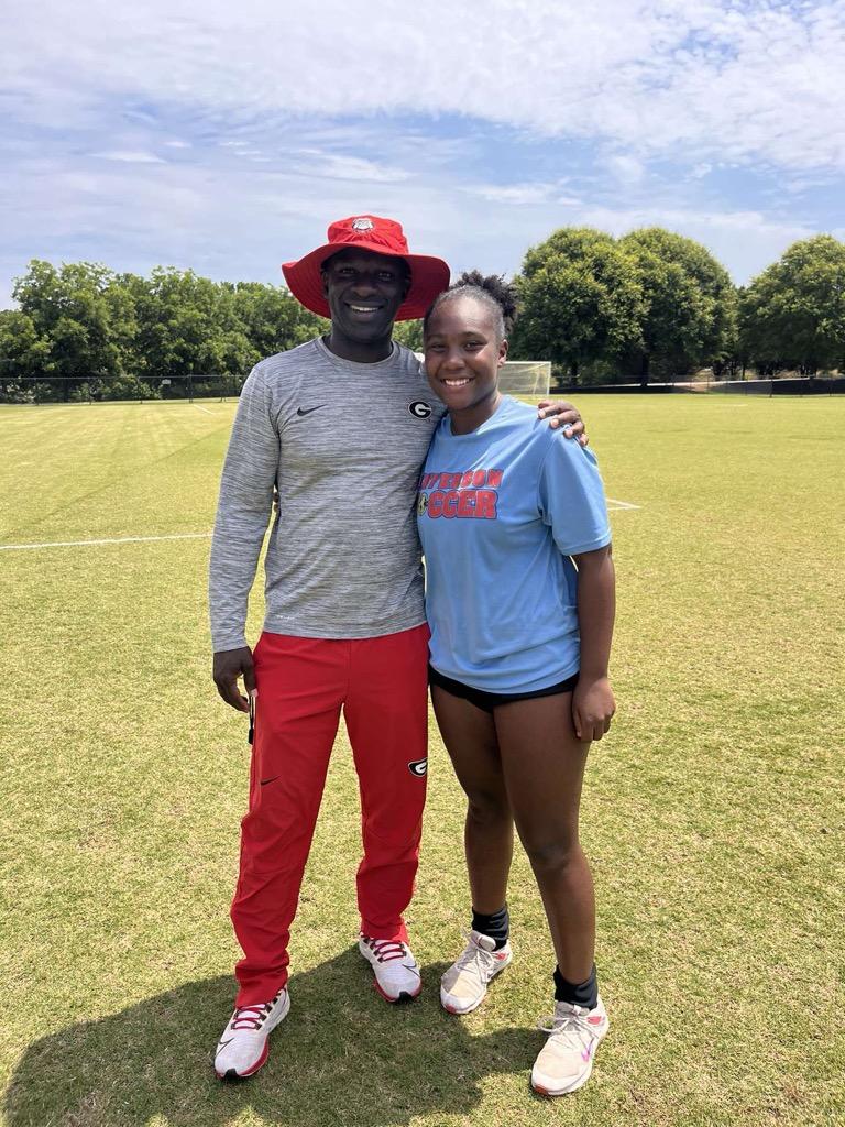 JasThompson2026's tweet image. Thank you @UGASoccer and @Kmcdane for the great camp. Goooo Dawgs!!!❤️
@AllianceSC_08G @Coach_Cee_Jay @jtownsoccer @TheSoccerWire @PrepSoccer @ImCollegeSoccer @TopDrawerSoccer @TheSoccerWire @NationalLeague