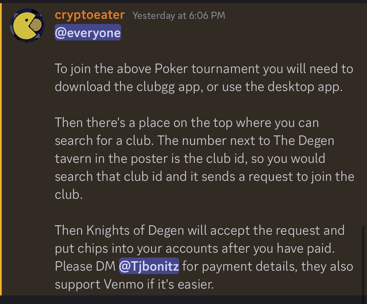 PNS_BNB's tweet photo. Do you play โ ๏ธ POKER โฃ๏ธ and โค๏ธ $PNS?
Donโt miss out on the first ever $PNS & @knightsofdegen tournament!
๐Tuesday, June 11th 8PM EST - $10 ๐ https://t.co/68irDcTRIQ