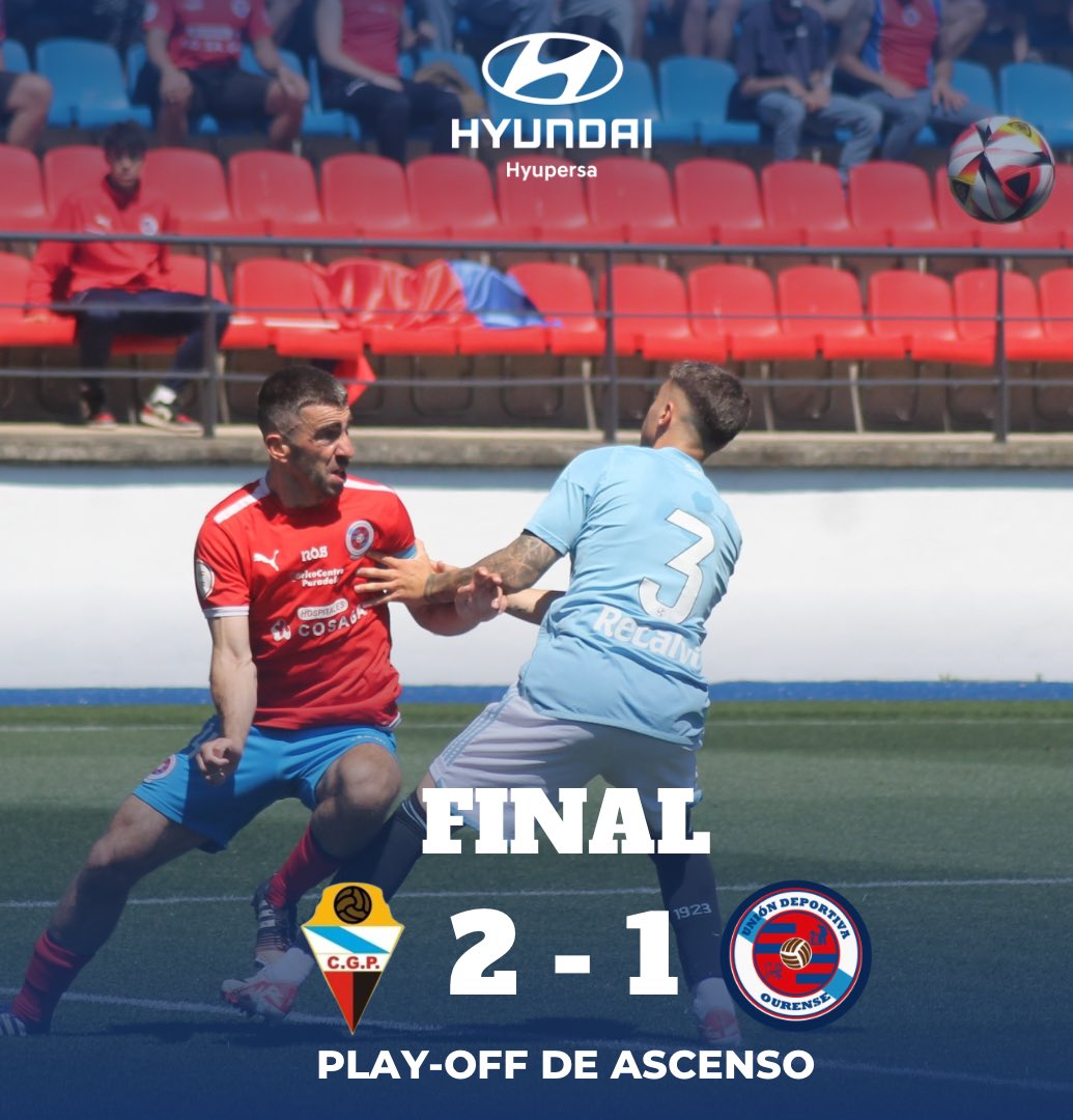 Final.

Final en Barreiro. Ata aquí chegamos. Non puide ser malia que deixamos todo no campo.

Grazas afección por amosar unha vez máis o que sodes. A mellor afección do mundo. 

Patrocina <a href="/HyupersaOurense/">Hyupersa Ourense</a>