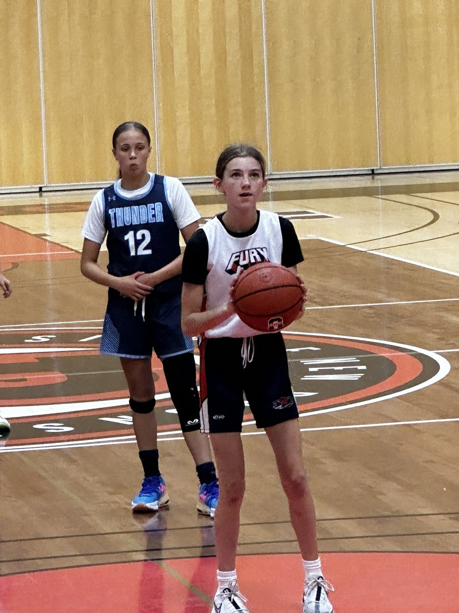 FuryBasketball3's tweet photo. U13 Fury girls going for gold in Freddy! #gofury https://t.co/7U24BEy4HV