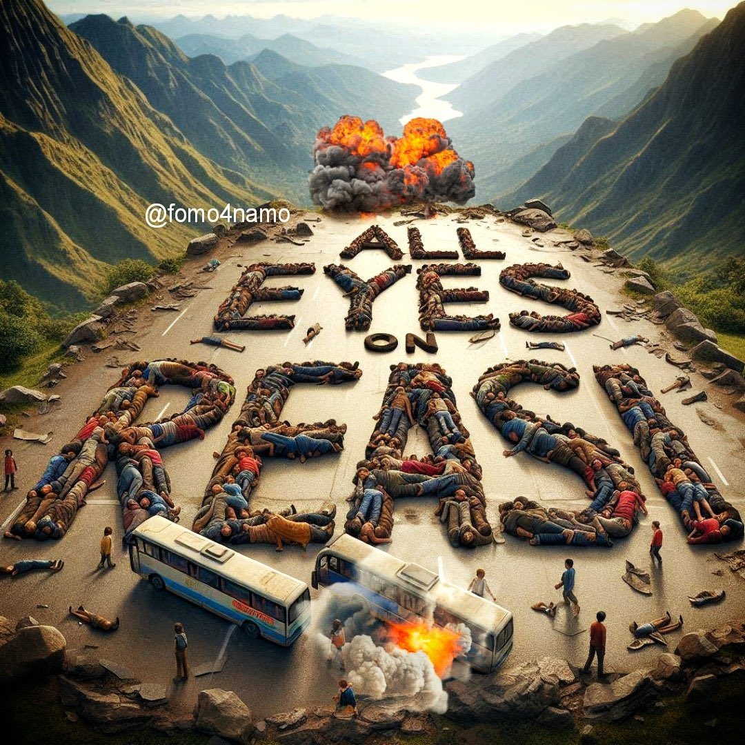 Om Shanti to departed souls. May Maa Vaishno Devi provide strength to the grieving families. 🙏
 #AllEyesOnReasi