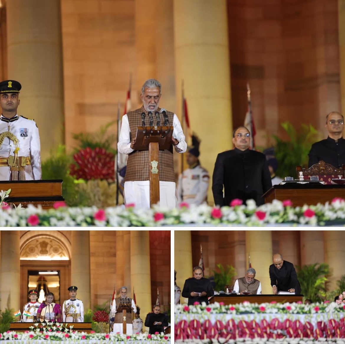 Devender Chaudhary(मोदी का परिवार) (@devenderbjpfbd) on Twitter photo धन्यवाद <a href="/narendramodi/">Narendra Modi</a> जी, फ़रीदाबाद के लिए एक अविस्मरणीय दिन।
फ़रीदाबाद के यशस्वी सांसद <a href="/KPGBJP/">Krishan Pal Gurjar</a> को लगातार मोदी-3 मंत्री मण्डल के तीसरी बार मंत्री पद की शपथ लेने के लिए की हार्दिक एवं विशेष शुभकामनाएं ज्ञापित करता हूं। धन्यवाद <a href="/narendramodi/">Narendra Modi</a> जी, फ़रीदाबाद के लिए एक अविस्मरणीय दिन।
फ़रीदाबाद के यशस्वी सांसद <a href="/KPGBJP/">Krishan Pal Gurjar</a> को लगातार मोदी-3 मंत्री मण्डल के तीसरी बार मंत्री पद की शपथ लेने के लिए की हार्दिक एवं विशेष शुभकामनाएं ज्ञापित करता हूं।