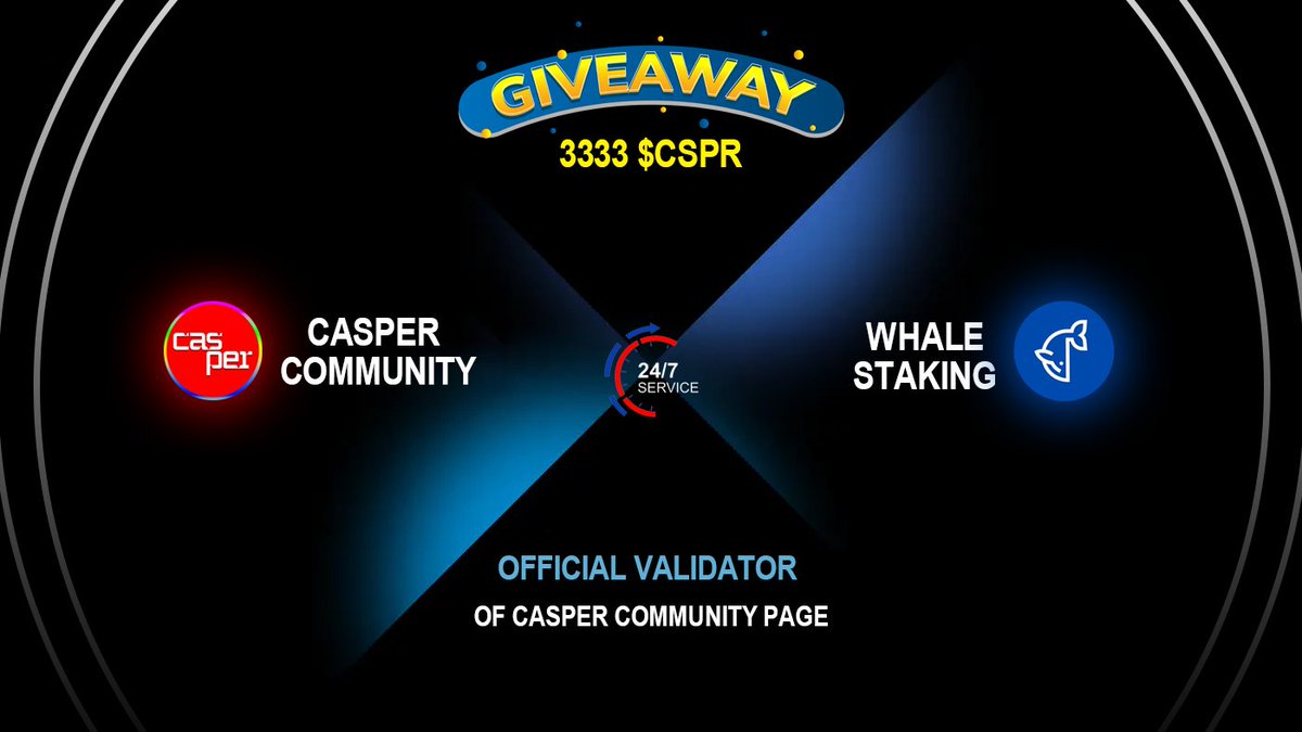 Sfund_community's tweet photo. Great news and giveaway! 🔥

@WhaleStaking   is now the official validator of the Casper Community page! 

In honor of this, we are giving away 3333 $CSPR to 2 people!

👉Just like and follow! 

We invite the entire community to stake on Whale Staking! 
Come on and try your luck! https://t.co/uttGt4qmN4
