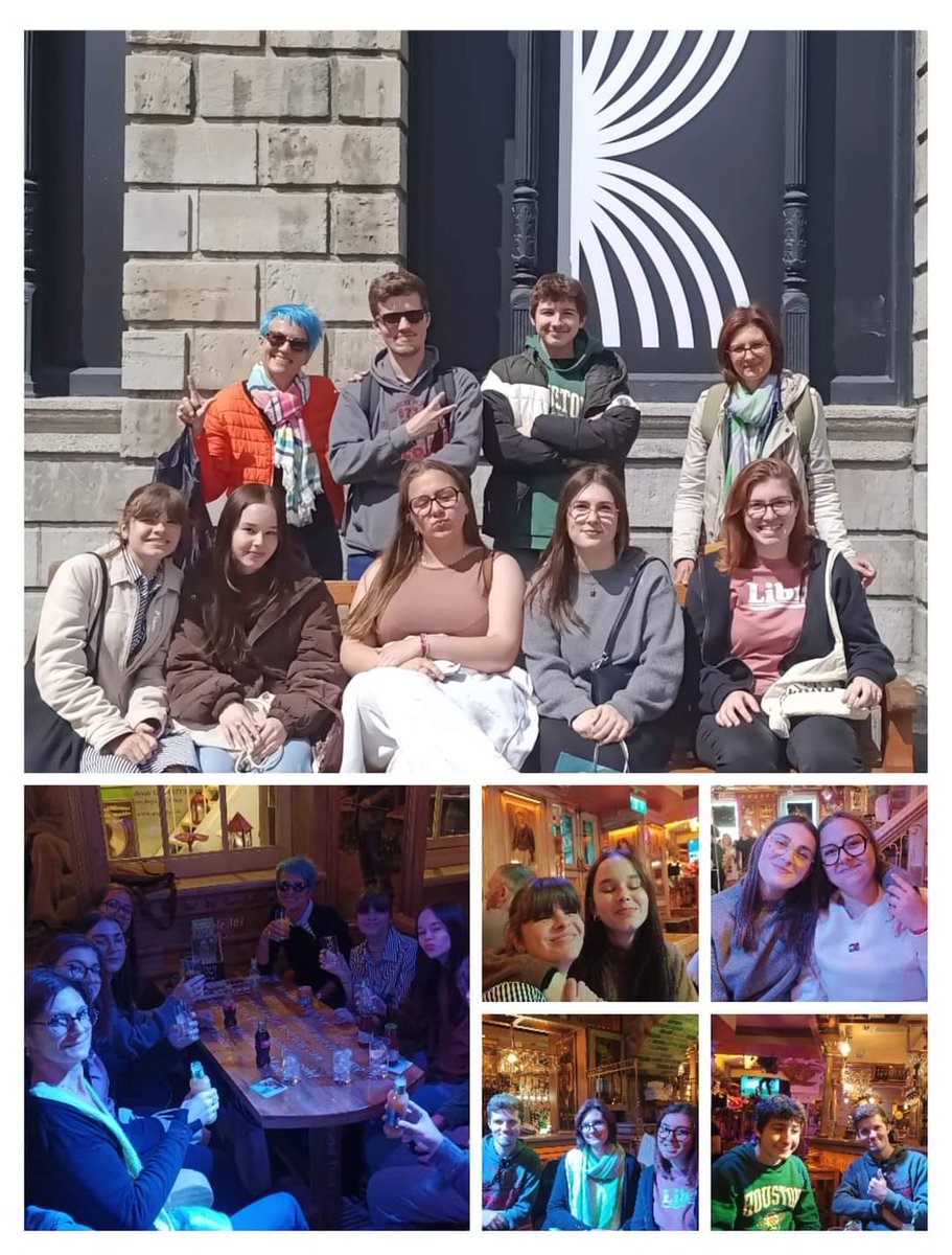 Période de Formation en Milieu Professionnel à Dublin pour les élèves du lycée Clément Ader de Bernay.