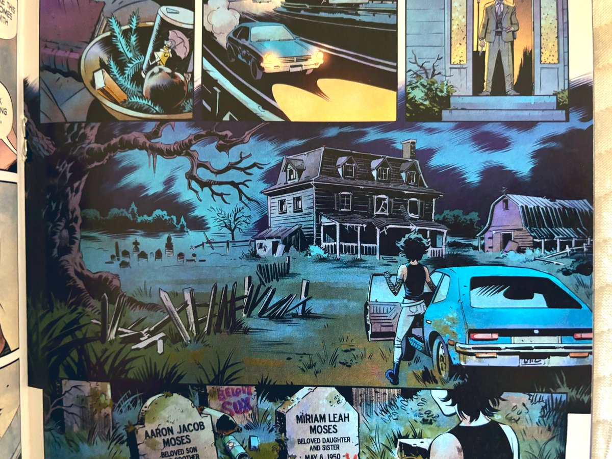 DallanB's tweet photo. THIS π BOOK π IS π
SO π DAMN π GOODβΌοΈ
Everyone involved is pure fire. π₯
Look at my 3rd photo of a single panel from page 15. Look at it!
Soak in every detail & nuance.
Itβs frickinβ GLORIOUS.
Crom, I love comicsβΌοΈ
#CountCrowley
@DarkHorseComics https://t.co/Vz0U45NHQp