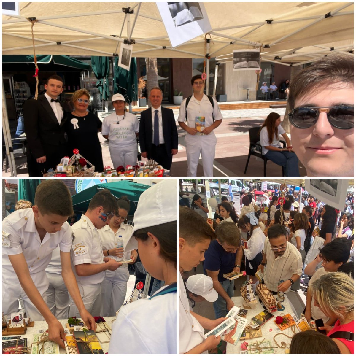 CesmeAna's tweet photo. Hayatın Anlamı Kitap Projesi Mayıs ayı etkinlikleri. Kitap Takas Şenliği ve Yazar-Okur Buluşmasından kareler.  #oncekitap #hayatinanlami #cesmekaymakamligi #cesmeilcemem https://t.co/nxvM4oizOv