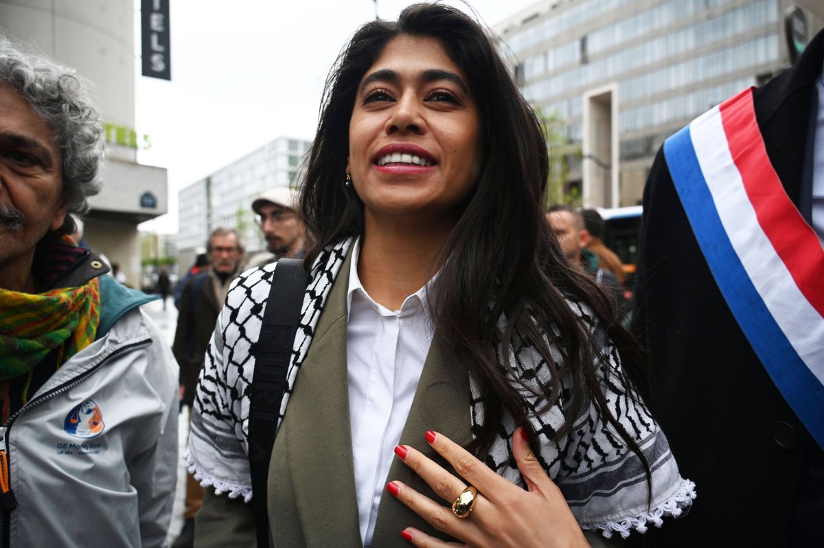 AlertesInfos's tweet photo. 🚨🇫🇷🇪🇺 ALERTE INFO - Rima Hassan (LFI) est élue députée européenne. (résultats) https://t.co/3eCumquoVG