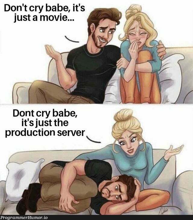 RyanEls4's tweet photo. It's just a production server 😂🤭 https://t.co/i5kQZD0KTV
