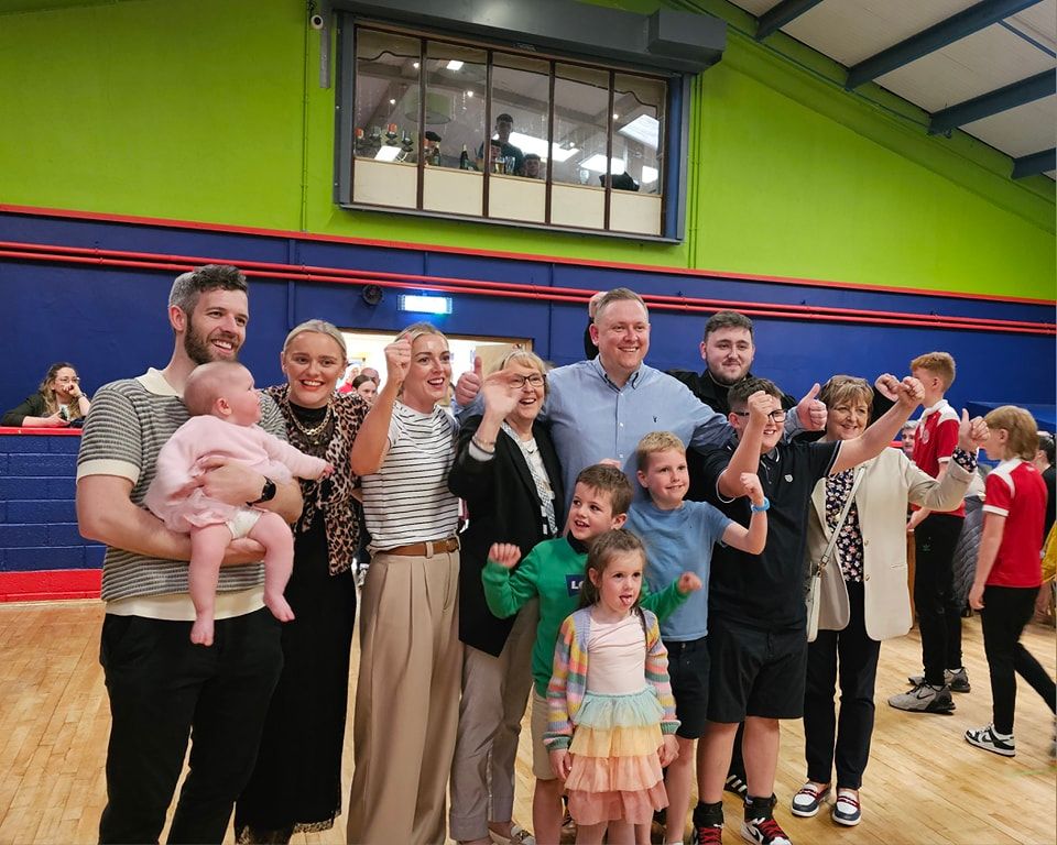 GaryDoc's tweet photo. Delighted to have been re-elected to Donegal County Council for the third time. Thanks to each and every person who gave me a vote. It was bittersweet as my wife is in hospital at the moment but I dedicate this to her, I couldn't do it without her. https://t.co/5mwjiAp5F3
