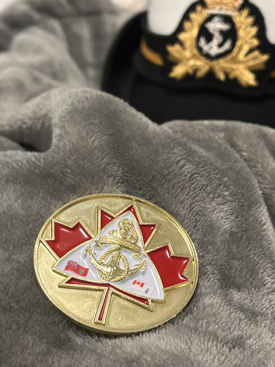 cguo83's tweet photo. Honoured to have received my very first challenge coin during the Change of Command Ceremony. 

Congratulations to Cdr @PGSHong for his exceptional leadership—you will be greatly missed. Best wishes to Cdr Mike Butler as he assumes his new role! 

#RoyalCanadianNavy 🇨🇦⚓️ https://t.co/ht4uQiaEo6