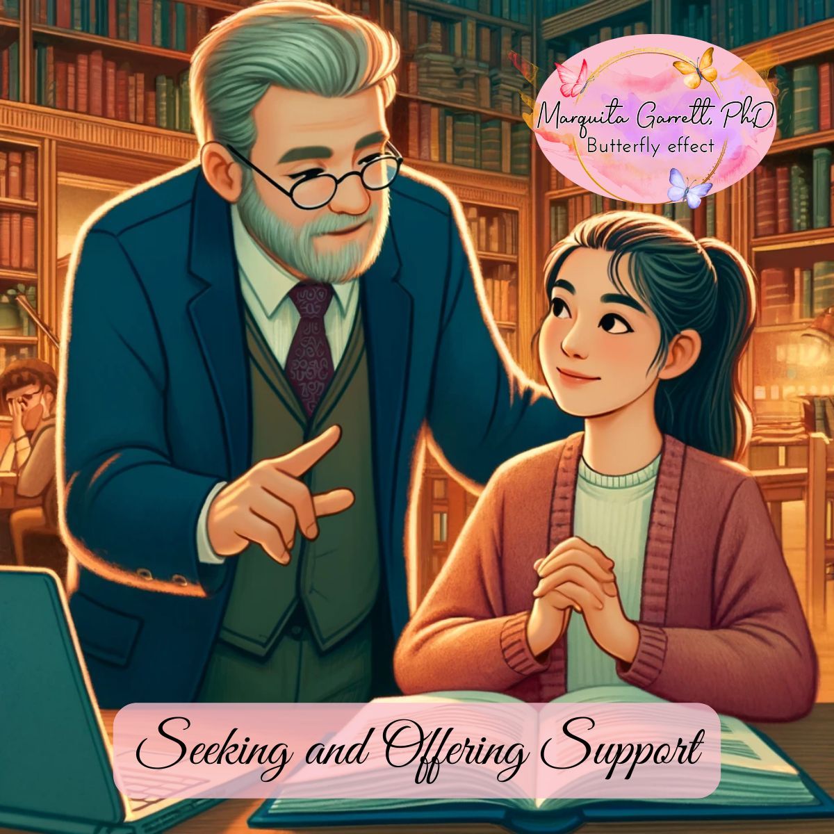 MGarrettLPC's tweet photo. Support makes all the difference. This Self Care Sunday, think about how you give or get support. Share your stories! 🤗🎓 #SupportNetworks #SelfCareSunday #MetamorphosisUnleashed #PeerSupport #CommunityCare https://t.co/ZANybyCFX0
