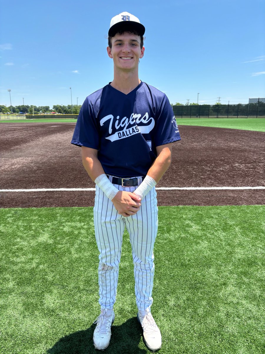 ✭Five Tool Texas✭ (@fivetooltexas) on Twitter photo F: <a href="/DTigerBaseball/">Dallas Tigers</a> Cecil 5, 5 Star Performance DFW 2025 Neville 3
PoG: <a href="/SchockCooper/">Cooper Schock</a> 1-2, 2B, RBI F: <a href="/DTigerBaseball/">Dallas Tigers</a> Cecil 5, 5 Star Performance DFW 2025 Neville 3
PoG: <a href="/SchockCooper/">Cooper Schock</a> 1-2, 2B, RBI