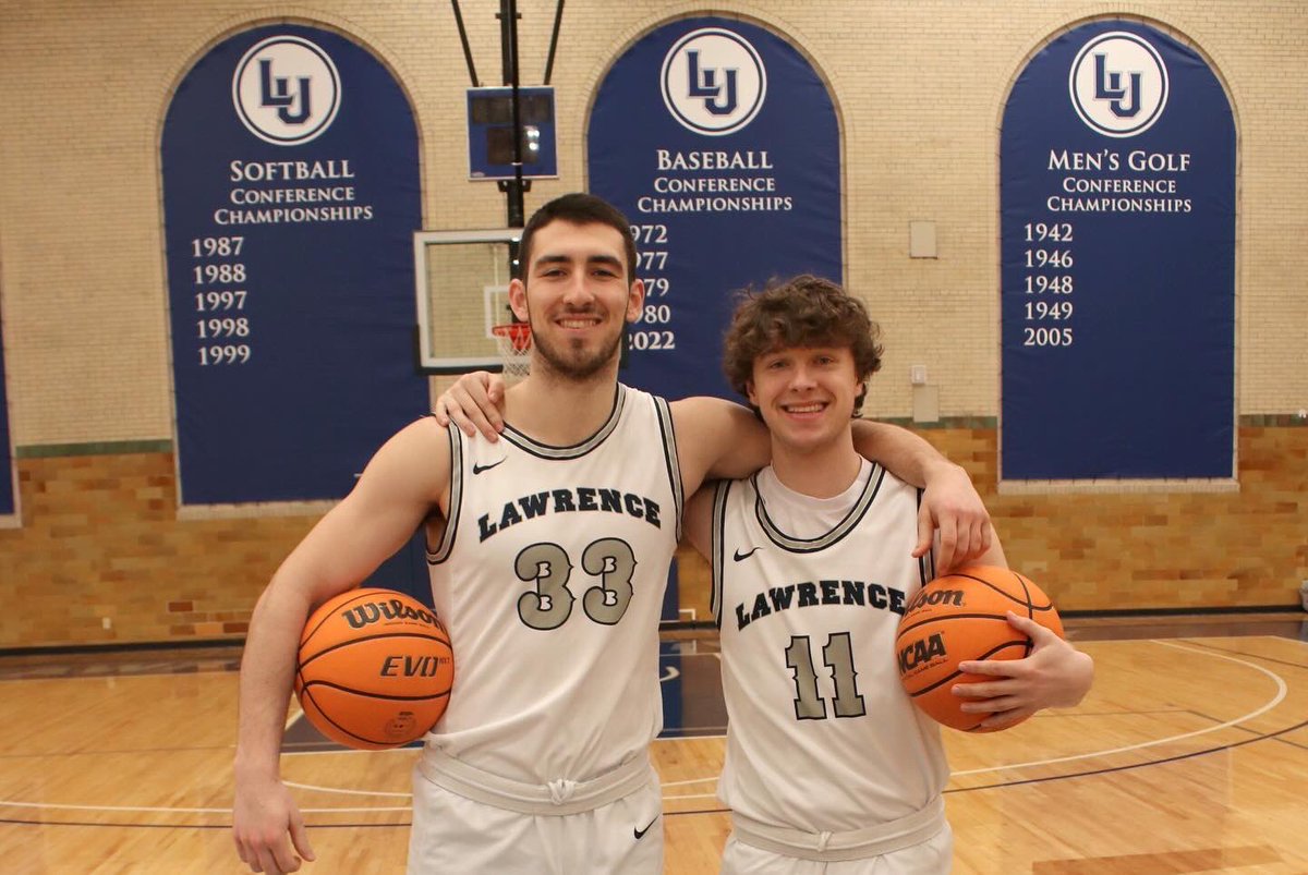 Lawrence Men’s Basketball tweet media