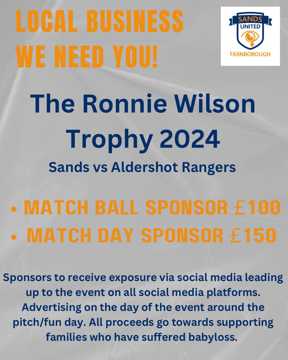 If anyone is interested in the below, please DM. All money goes towards our local sands support group 💙