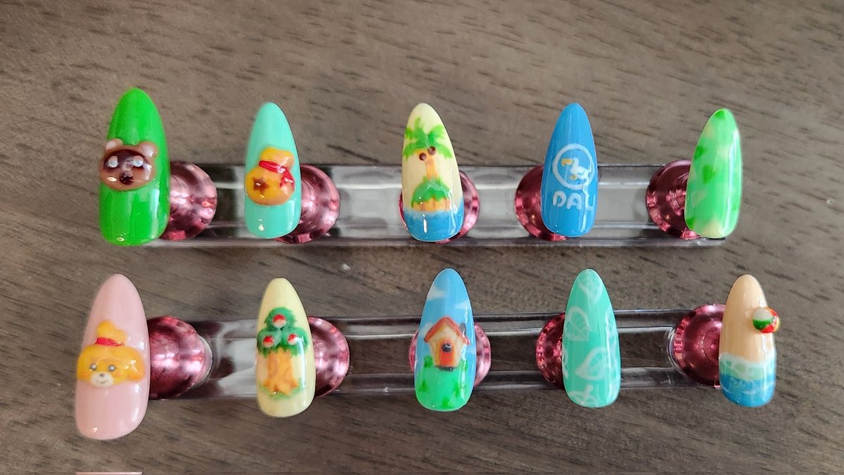 tinyfai's tweet image. so i've started doing nails