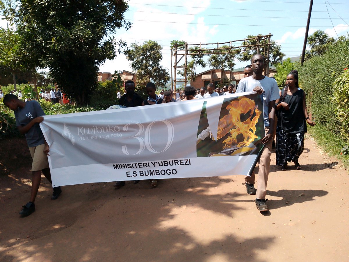 ESBumbogo's tweet photo. Kuri uyu wa 8/6/2024, École Secondaire Bumbogo 
(E.S Bumbugo) twibutse ku nshuro ya 30 Jenoside yakorewe abatutsi mu 1994. 
Twibuke twiyubaka. https://t.co/jfny0rE5fD