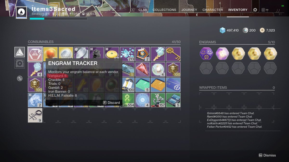 Items3Sacred's tweet photo. @Bungie https://t.co/5vLsfXXVOP